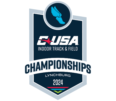 CUSA 2024 Indoor Track and Field Championships logo